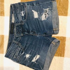 Aeropostale Distressed Midi Jean Shorts – Size 000
